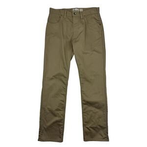 Patagonia Iron Clad Twill Traveler 5 Pocket Pants Straight Brown Size 32 x 32